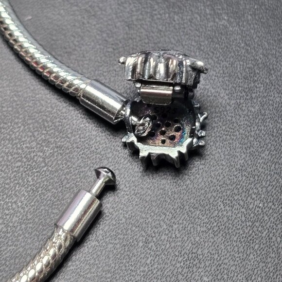 Sun &‎ Moon Charm Bracelet with Silver Snake Chain (NWOT) - Picture 4 of 5